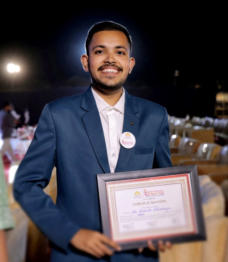 Dr Satwik Chatterjee Bagged Outstanding Achievement in Dentistry, Psychology, Forensic Medicine, Forensic Psychology & Forensic Odontology