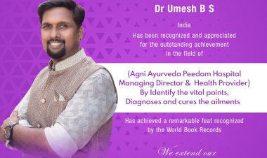 Udaykumar u Bagged Outstanding Achievement in Business innovation leadership and development